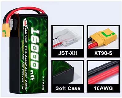 7-15 inch FPV Drone Battery>YX-16000